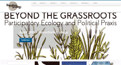Desktop Screenshot of liberationecology.org